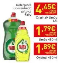 Recheio Fairy - detergente concentrado p/loica promoção