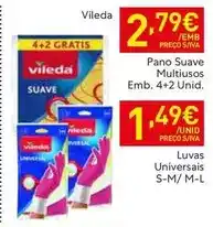 Recheio Vileda - pano suave multiusos promoção