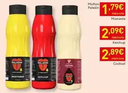 Recheio Paladin - molhos promoção