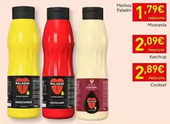 Recheio Paladin - molhos promoção