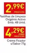 Recheio Pastilhas de limpeza oxígênio activo emb. 48 unid promoção