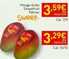 Recheio Manga avião sweetfruit palmer promoção