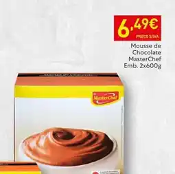 Recheio Masterchef - mousse de chocolate promoção