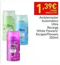 Recheio Ambientador automatico ultra recarga white flowers/ escape/ flowers promoção