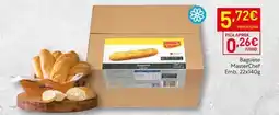 Recheio Masterchef - baguette promoção
