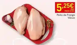 Recheio Peito de frango vácuo promoção