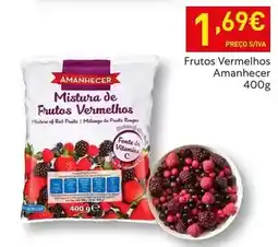 Recheio Amanhecer - frutos vermelhos promoção