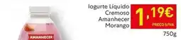 Recheio Amanhecer - logurte liquido cremoso morango promoção