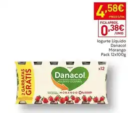 Recheio Danacol - iogurte líquido promoção