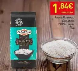 Recheio Caçarola - arroz basmati 100% papel promoção