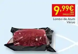 Recheio Lombo de atum vácuo promoção