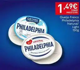 Recheio Philadelphia - queijo fresco natural promoção
