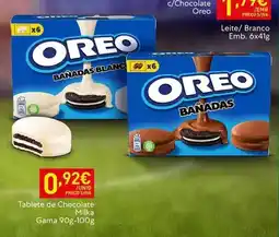 Recheio Oreo - tablete de chocolate gama promoção