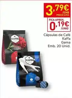 Recheio Kaffa - capsulas de café promoção