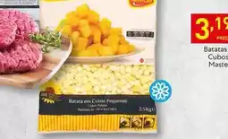 Recheio Batatas cubos pequenos promoção