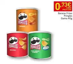 Recheio Pringles - batatas fritas promoção