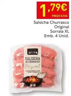 Recheio Salsicha original sorraia xl promoção