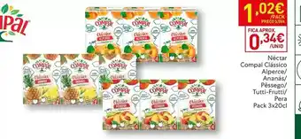 Recheio Compal - néctar promoção