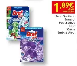 Recheio Bref - bloco sanitario promoção