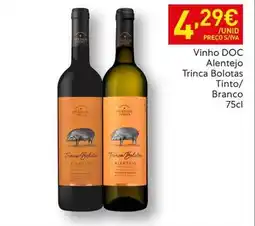 Recheio Alentejo - vinho doc tinco bolotas tinto/ branco promoção