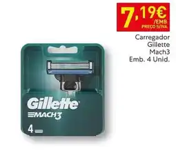 Recheio Gillette - carregador mach3 promoção