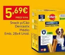 Recheio Pedigree - snack p/cão dentastix promoção