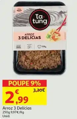 Minipreço Arroz 3 Delícias promoção