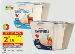 Minipreço Queijo Fresco AUCHAN promoção