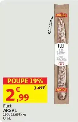 Minipreço Fuet ARGAL promoção