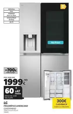 Radio Popular Lg - frigorífico americano promoção