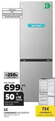 Radio Popular Lg - combinado crn31002y promoção