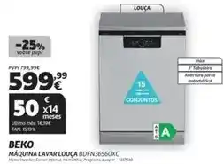 Radio Popular Beko - maquina lavar louca promoção