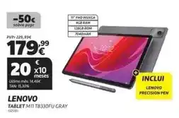 Radio Popular Lenovo - tablet m11 tb330fu gray promoção