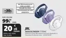 Radio Popular Jbl - auscultador t770nc promoção