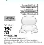 Radio Popular Tcl - auriculares promoção