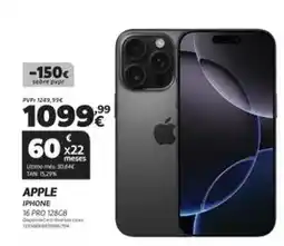 Radio Popular Apple - iphone 15 pro 128gb promoção