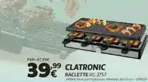 Radio Popular Clatronic - raclette rg 3757 promoção