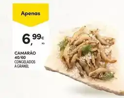 Continente A+ - camarão promoção