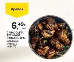 Continente Caracoleta recheada congelada promoção