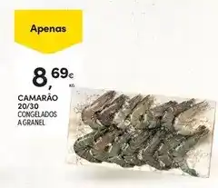 Continente Camarão promoção