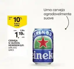 Continente Heineken - cerveja s/ álcool promoção