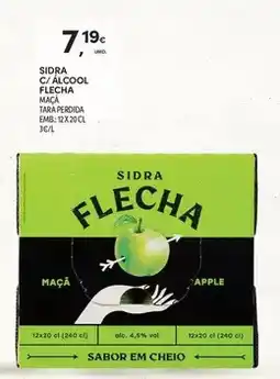Continente Apple - sidra c/ alcool promoção