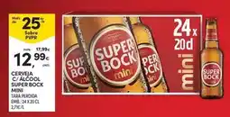 Continente Mini - cerveja c/acool super bock promoção
