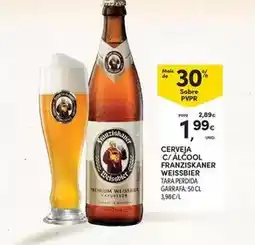 Continente Weissbier - cerveja c/ alcol promoção