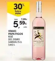 Continente Papa figos - vinho promoção