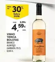 Continente Trinca bolotas - vinho trinca promoção