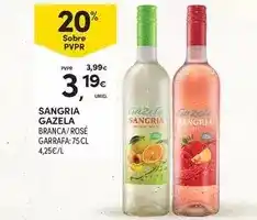 Continente Gazela - sangria promoção