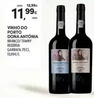 Continente Dona antónia - vinho do porto promoção