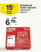 Continente Izidoro - bifanas de suino promoção