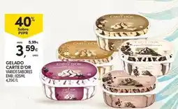 Continente Carte d'or - gelado promoção